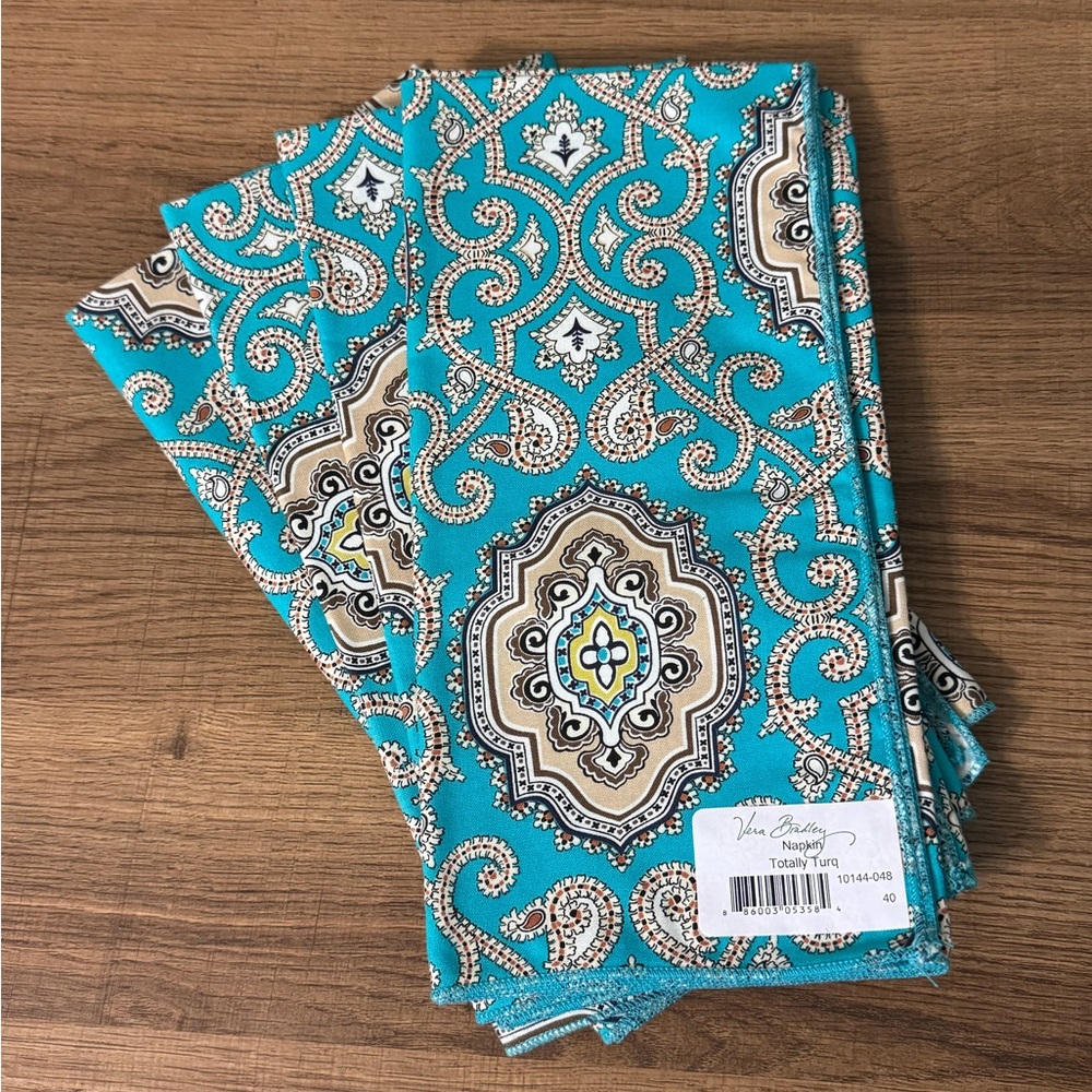 Vera Bradley set of 4 Napkins